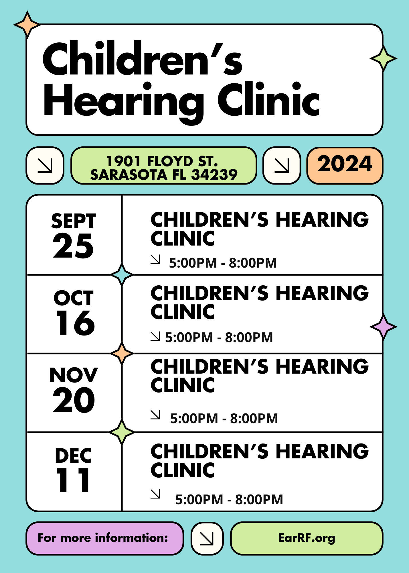 clinic all dates